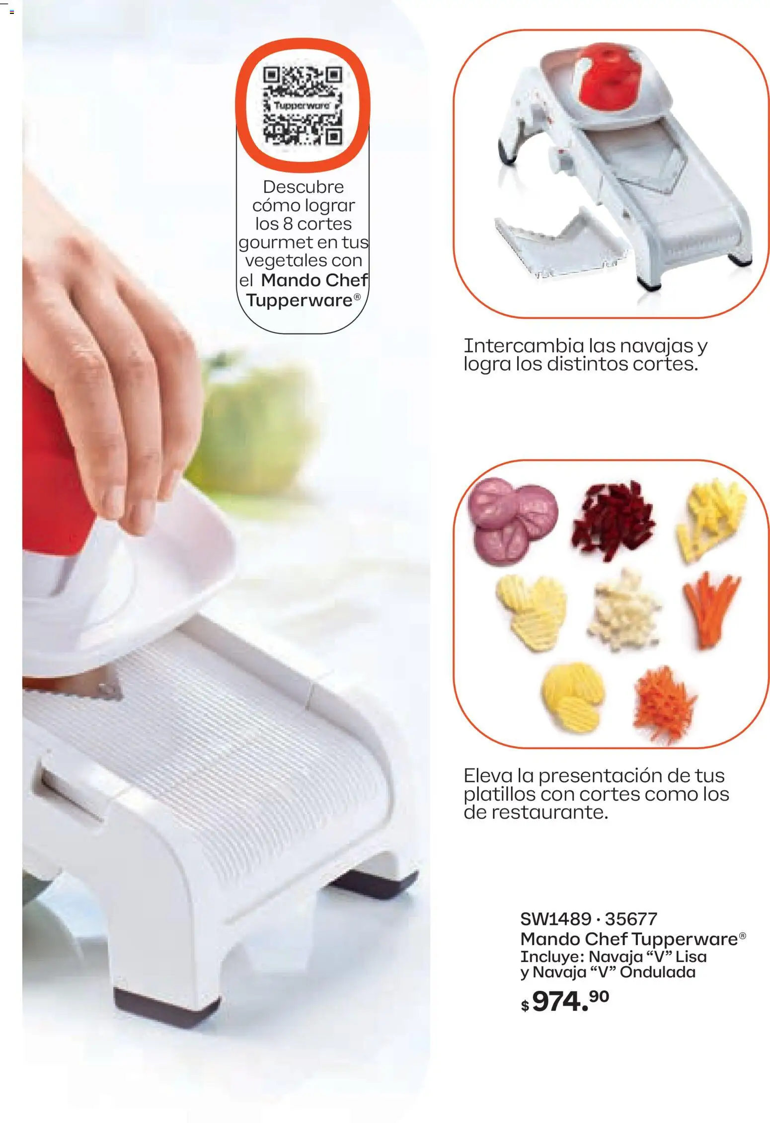 Nuevas ofertas de Tupperware válidas en toda la República Mexicana desde el 23.03.2026. ¡Encuentra las mejores ofertas en Tupperware catálogo! | Página: 111 | Productos: Navaja