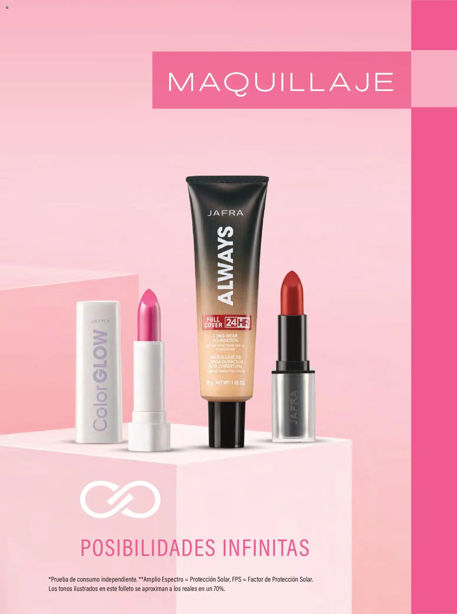 Nuevas ofertas de JAFRA válidas en toda la República Mexicana desde el 01.02.2026. ¡Encuentra las mejores ofertas en JAFRA catálogo Organizador de Ventas! | Página: 67 | Productos: Maquillaje