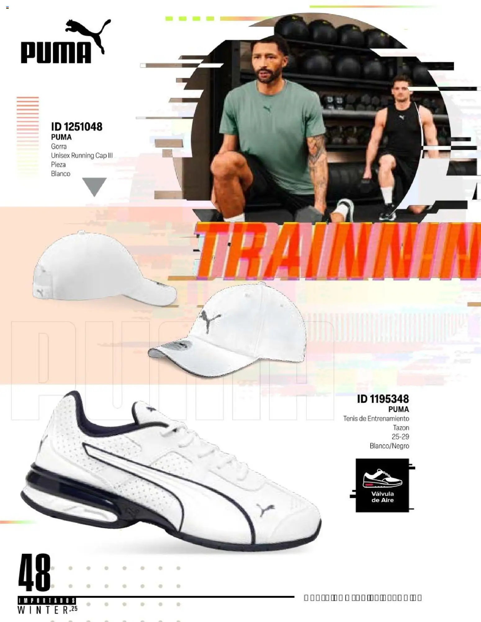 Nuevas ofertas de Price Shoes válidas en toda la República Mexicana desde el 11.11.2025. ¡Encuentra las mejores ofertas en Price Shoes catálogo Importados Winter 2025  ! | Página: 48 | Productos: Tenis, Gorra, Válvula
