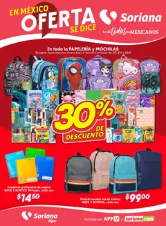Vista previa de Soriana - Folleto, nuevo folleto de la tienda, válido en México a partir del 21.08.2025