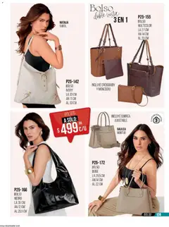 Vista previa de Cklass catálogo Super Rebajas Ropa, nuevo folleto de la tienda, válido en México a partir del 31.10.2025 | Página: 177 | Productos: Monedero, Bolso