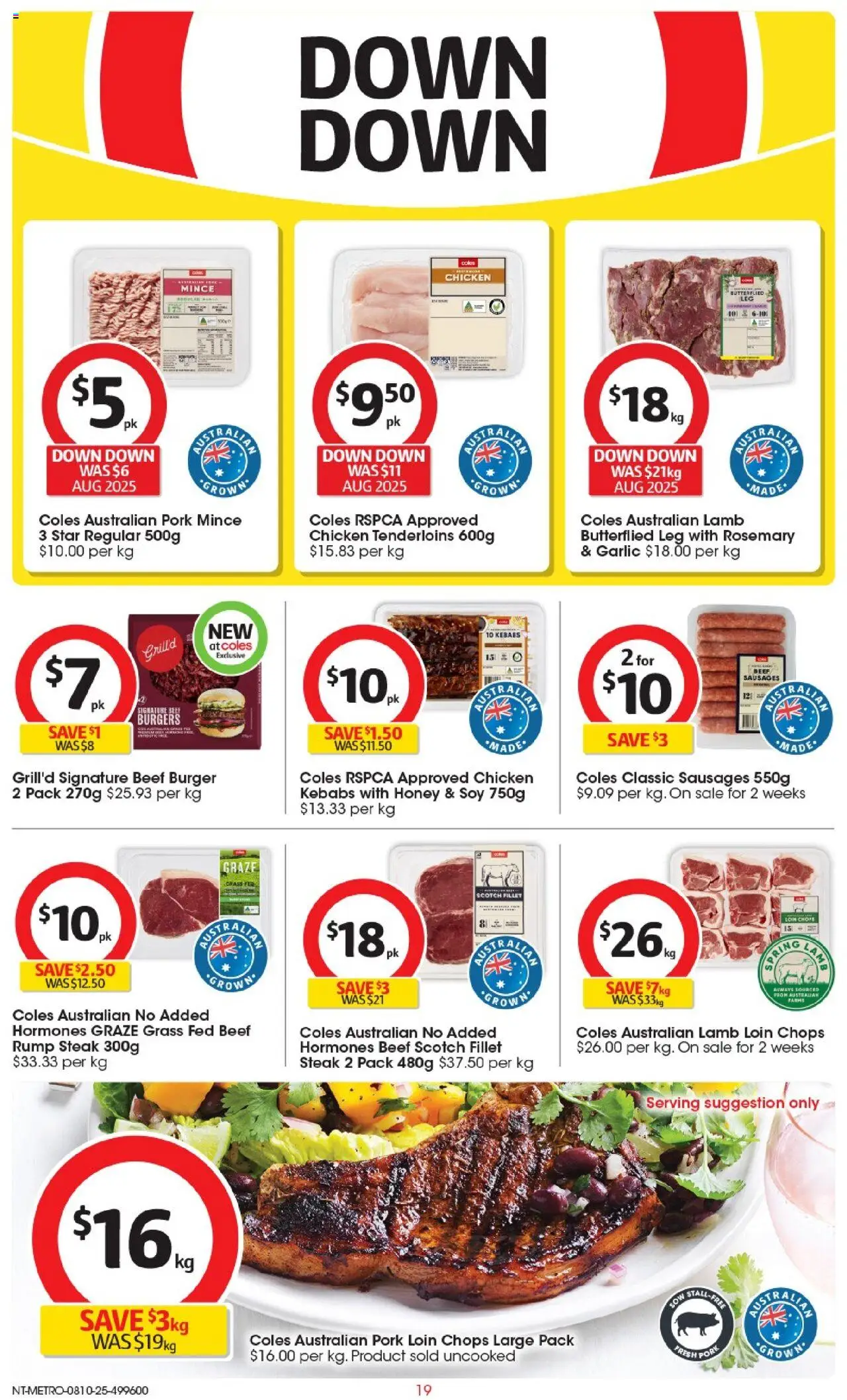 Coles catalogue - valid from 08.10.2025 | Page: 19 | Products: Honey, Beef, Scotch, Garlic