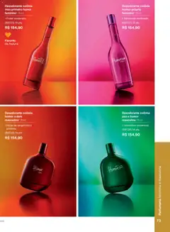 Natura - Ciclo 18/2025 - Pré-Visualização do folheto da loja Natura, válido de 30.10.2025 | Página: 73 | Produtos: Bergamota, Desodorante