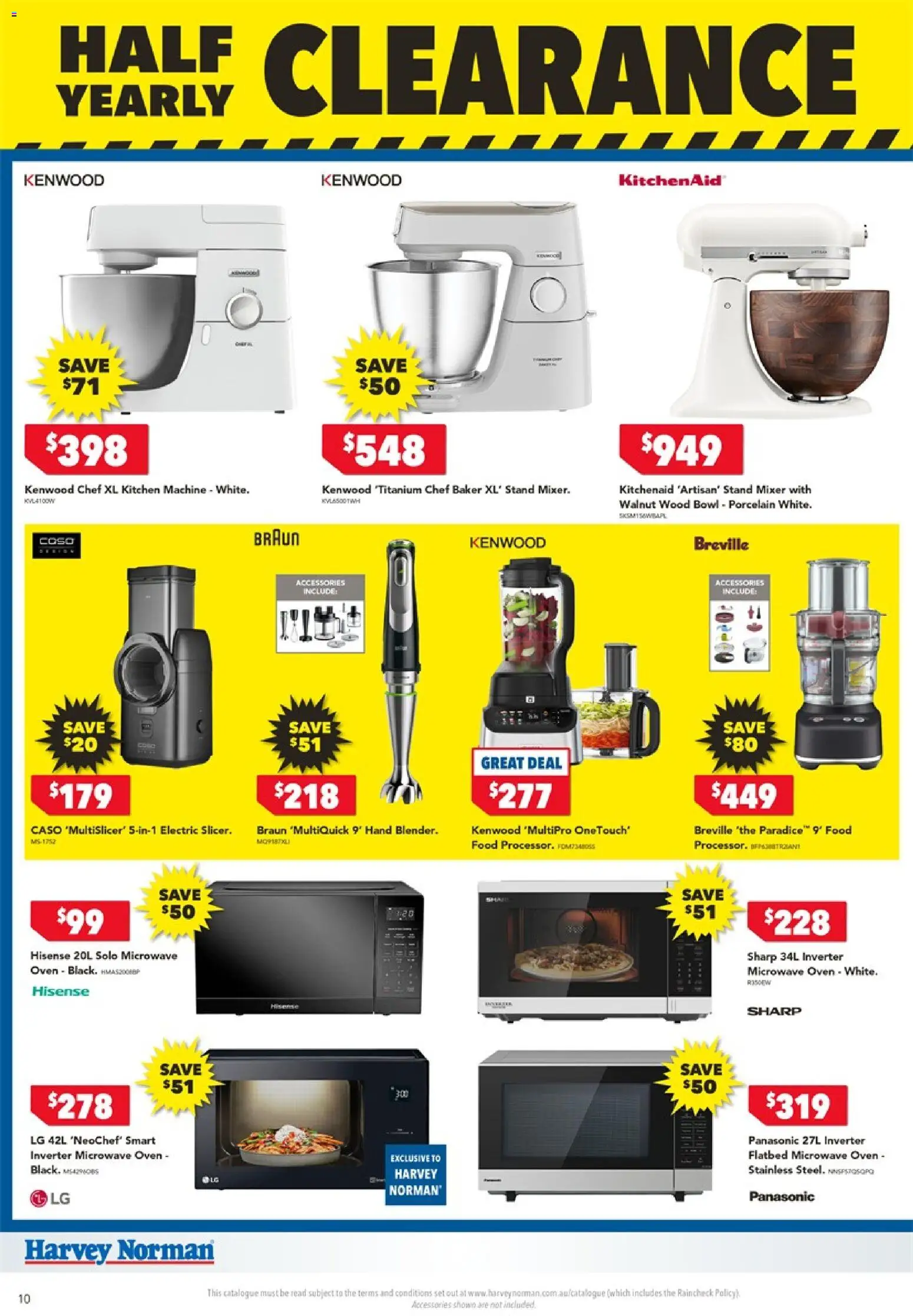 Harvey Norman catalogue - valid from 24.12.2025 | Page: 10 | Products: Wood, Accessories, Oven, Mixer