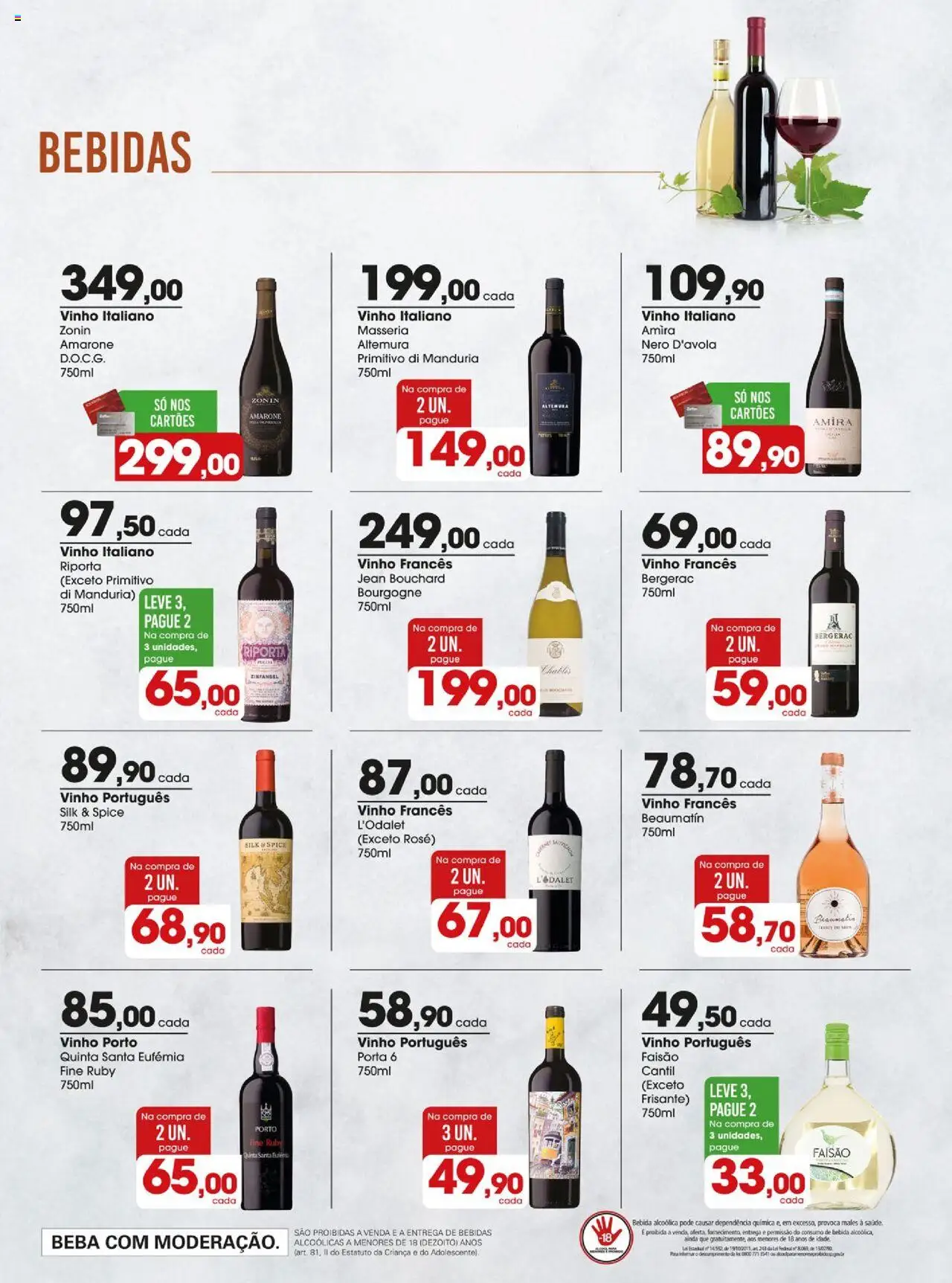 Zaffari Folheto - válido de 29.07.2025 | Página: 15 | Produtos: Porta, Vinho, Bebida
