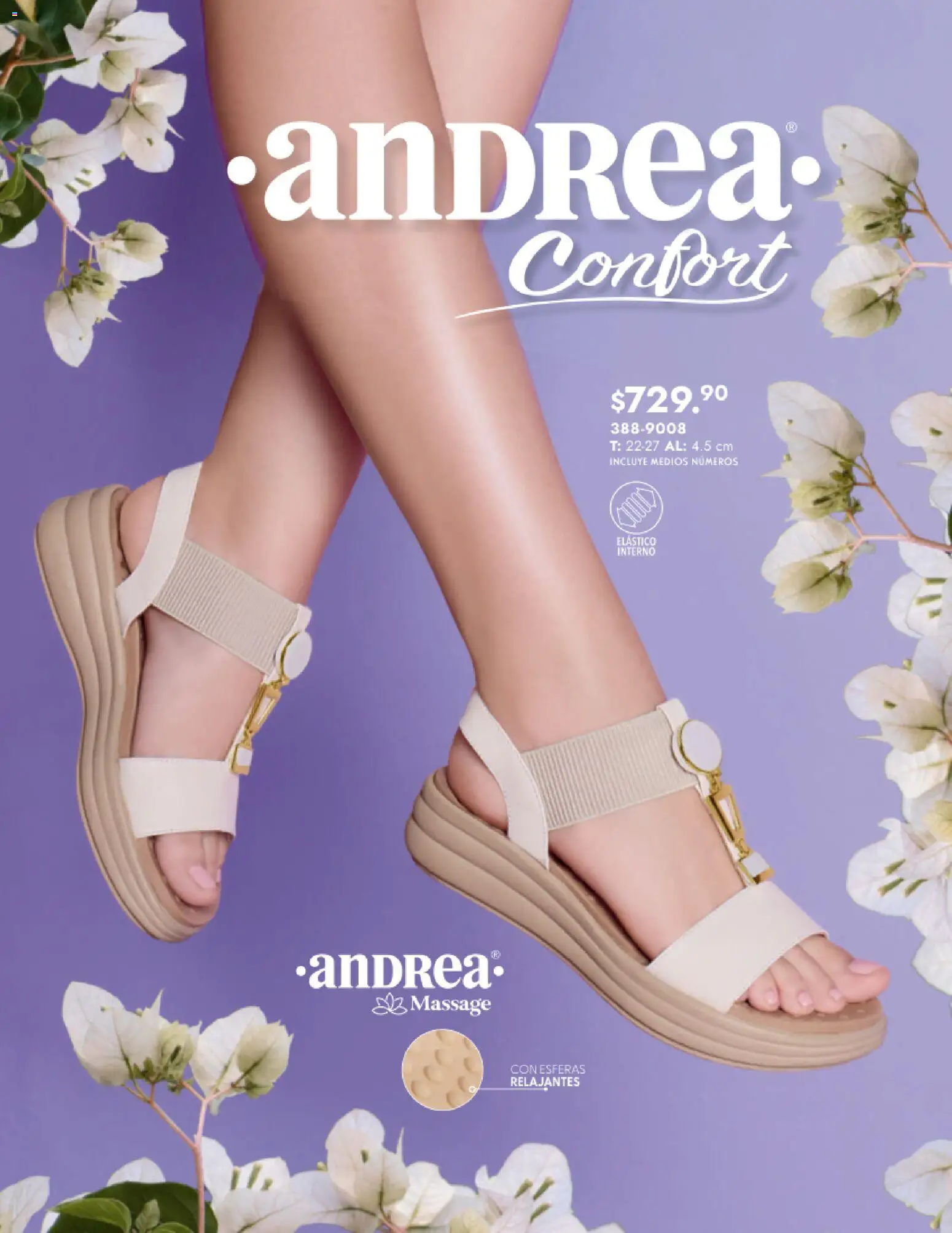Nuevas ofertas de Andrea válidas en toda la República Mexicana desde el 25.01.2026. ¡Encuentra las mejores ofertas en Andrea catálogo Calzado Dama! | Página: 98