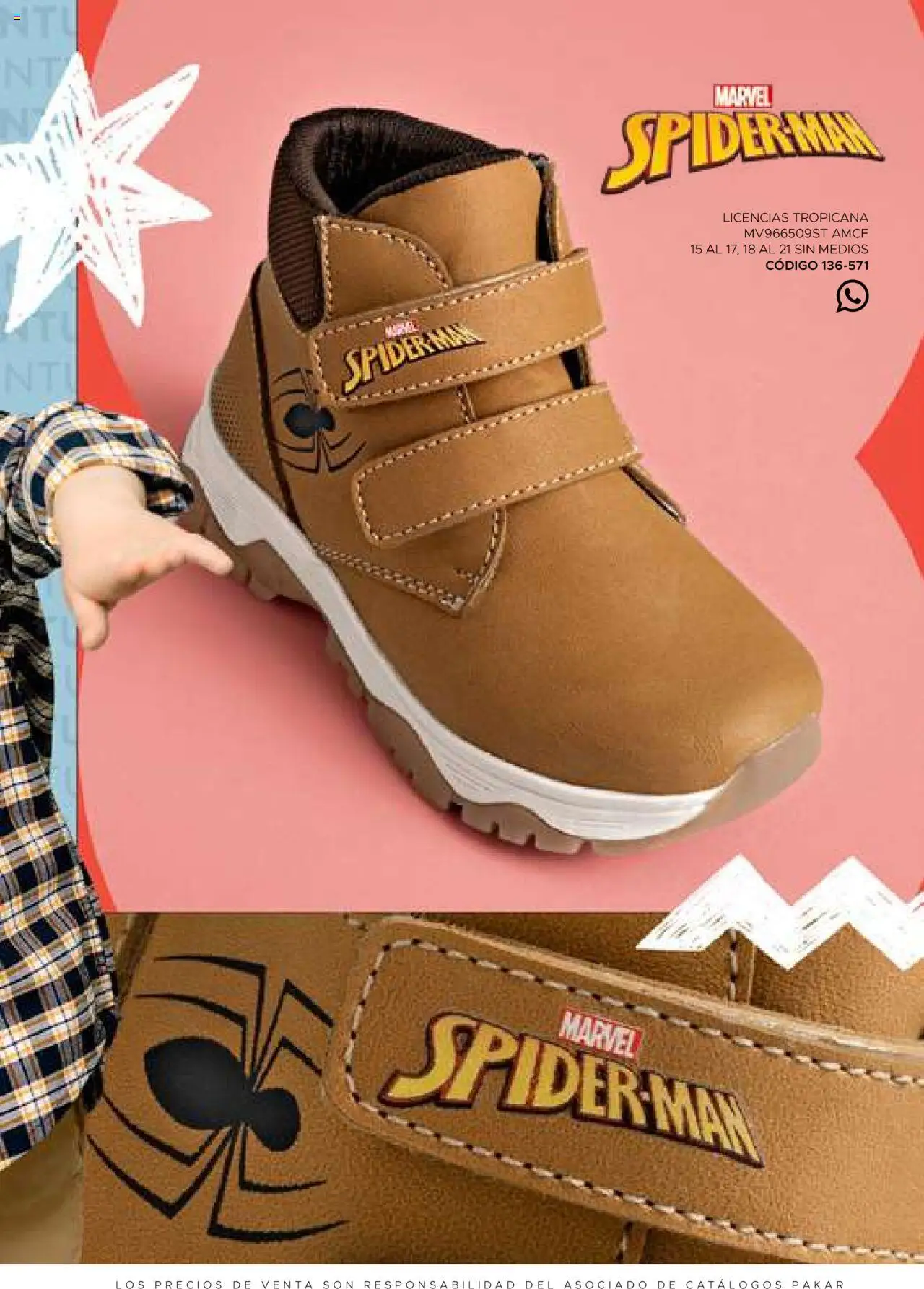 Nuevas ofertas de SC Pakar válidas en toda la República Mexicana desde el 24.07.2025. ¡Encuentra las mejores ofertas en SC Pakar - Catálogo Nino otoño / invierno! | Página: 19