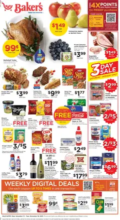 Preview of Baker's weekly ads valid from 12.11.2025