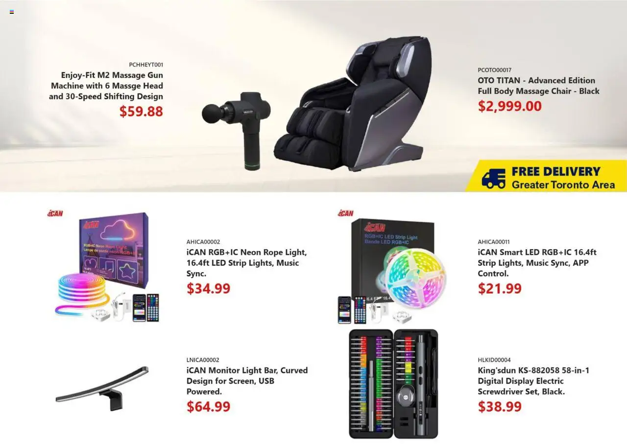 Canada Computers flyer valid from 19.09.2025 | Page: 24 | Products: Monitor, Chair