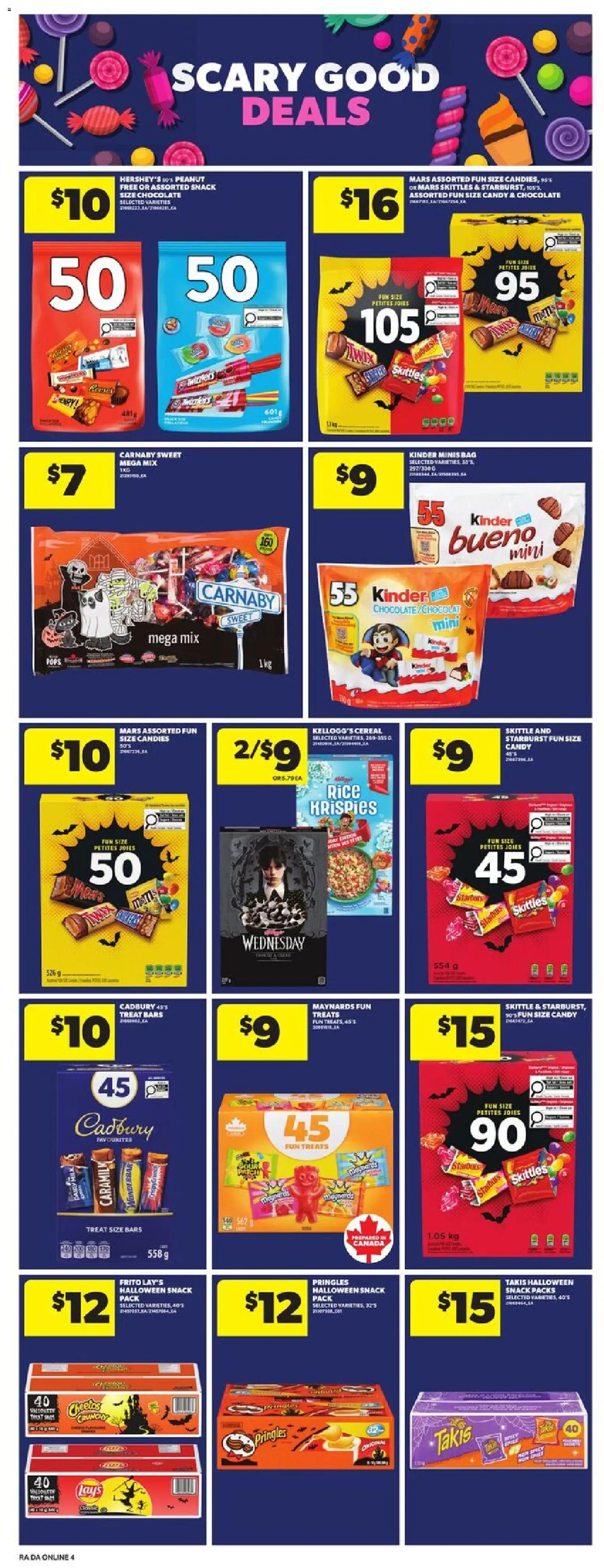 Atlantic Superstore flyer valid from 23.10.2025 | Page: 11 | Products: Rice, Candies, Chocolate