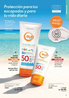 Vista previa de folleto Oriflame catálogo - Campaña 4 de la Oriflame válido desde 07.03.2026 | Página: 55