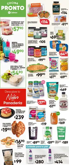 Nuevas ofertas de Calimax válidas en toda la República Mexicana desde el 12.09.2025. ¡Encuentra las mejores ofertas en Calimax - Folleto Plus! | Página: 2 | Productos: Chocolate, Espuma, Cocina, Protector solar