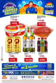 Encarte Assaí Atacadista - RN - Pré-Visualização do folheto da loja Assaí Atacadista, válido de 17.10.2025