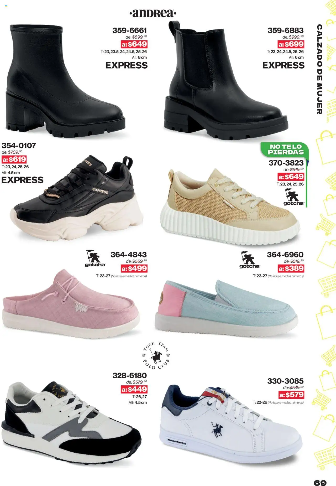Nuevas ofertas de Andrea válidas en toda la República Mexicana desde el 10.08.2025. ¡Encuentra las mejores ofertas en Andrea - Catálogo Outlet! | Página: 69