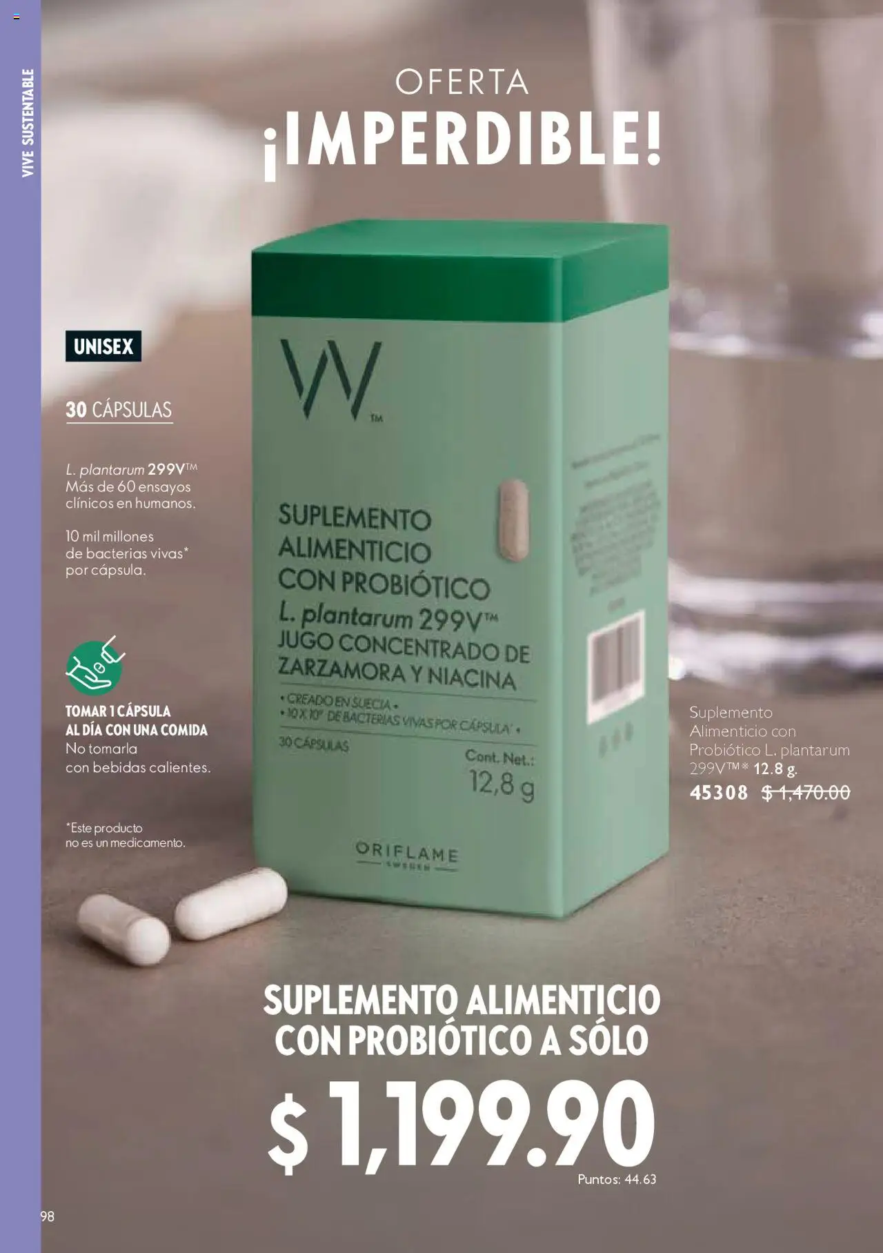 Nuevas ofertas de Oriflame válidas en toda la República Mexicana desde el 13.09.2025. ¡Encuentra las mejores ofertas en Oriflame - Campaña 13 2025! | Página: 98