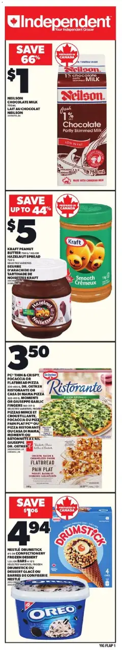 Preview of Independent Grocer weekly flyer / circulaire from shop Independent Grocer valid from 11.09.2025