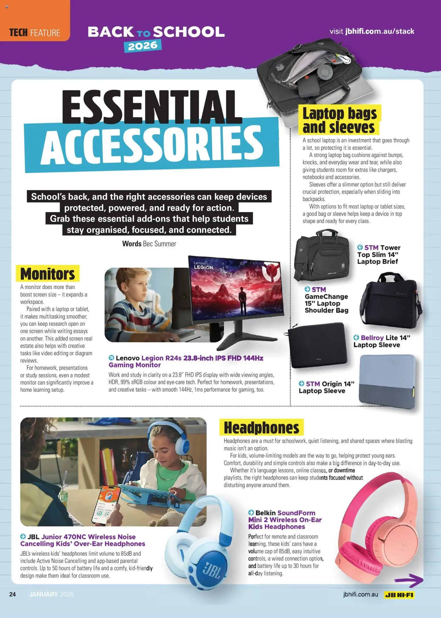 JB Hi-Fi catalogue - valid from 01.01.2026 | Page: 70 | Products: Accessories, Device, Headphones, Laptop