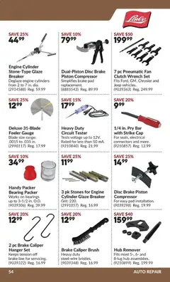 Preview of Princess Auto flyer - 2 Week Sale! from shop Princess Auto valid from 24.03.2026 | Page: 62 | Products: Cap, PC, Fan, Brush