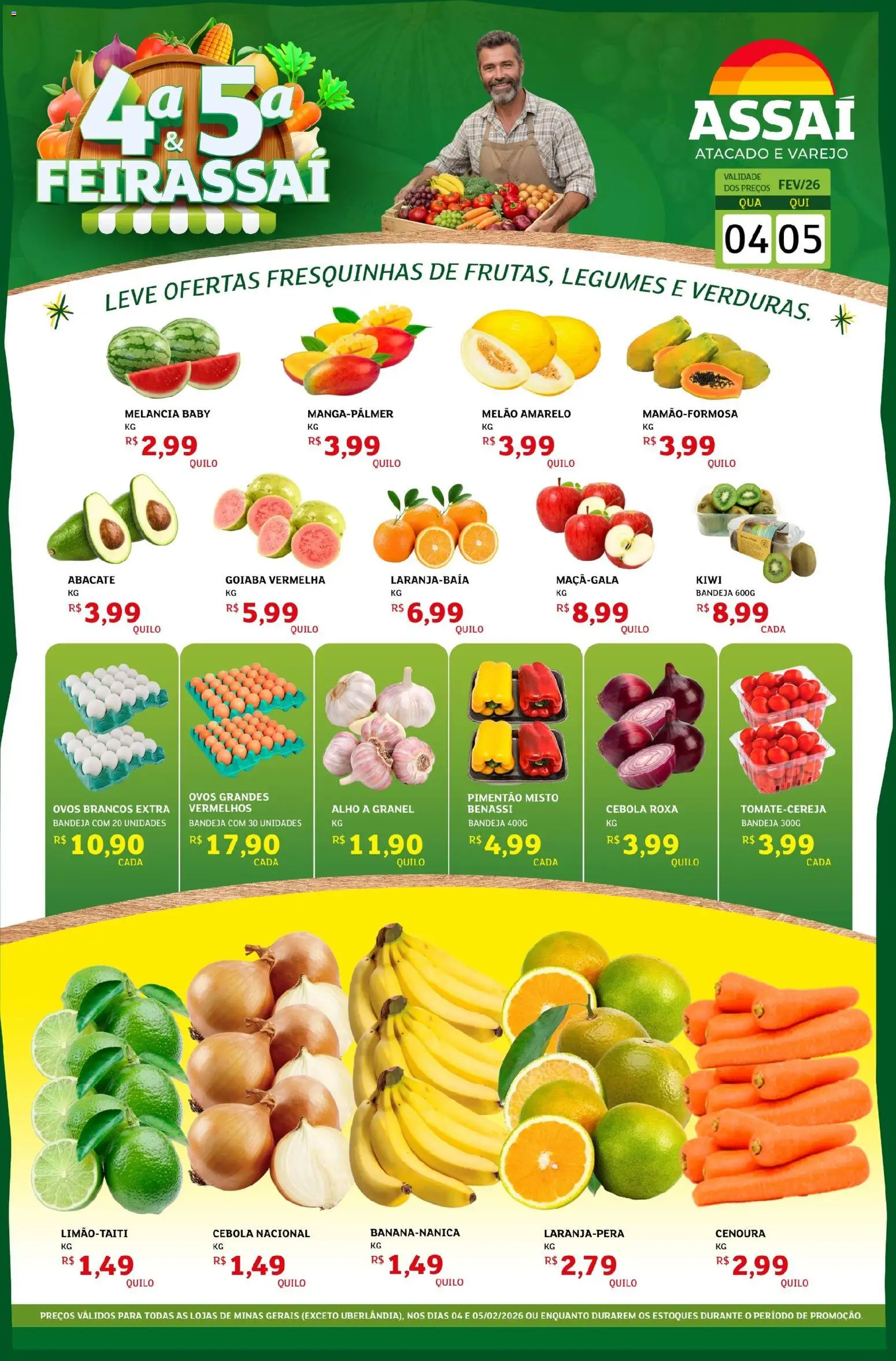 Assaí Atacadista Folheto - válido de 04.02.2026 | Página: 1