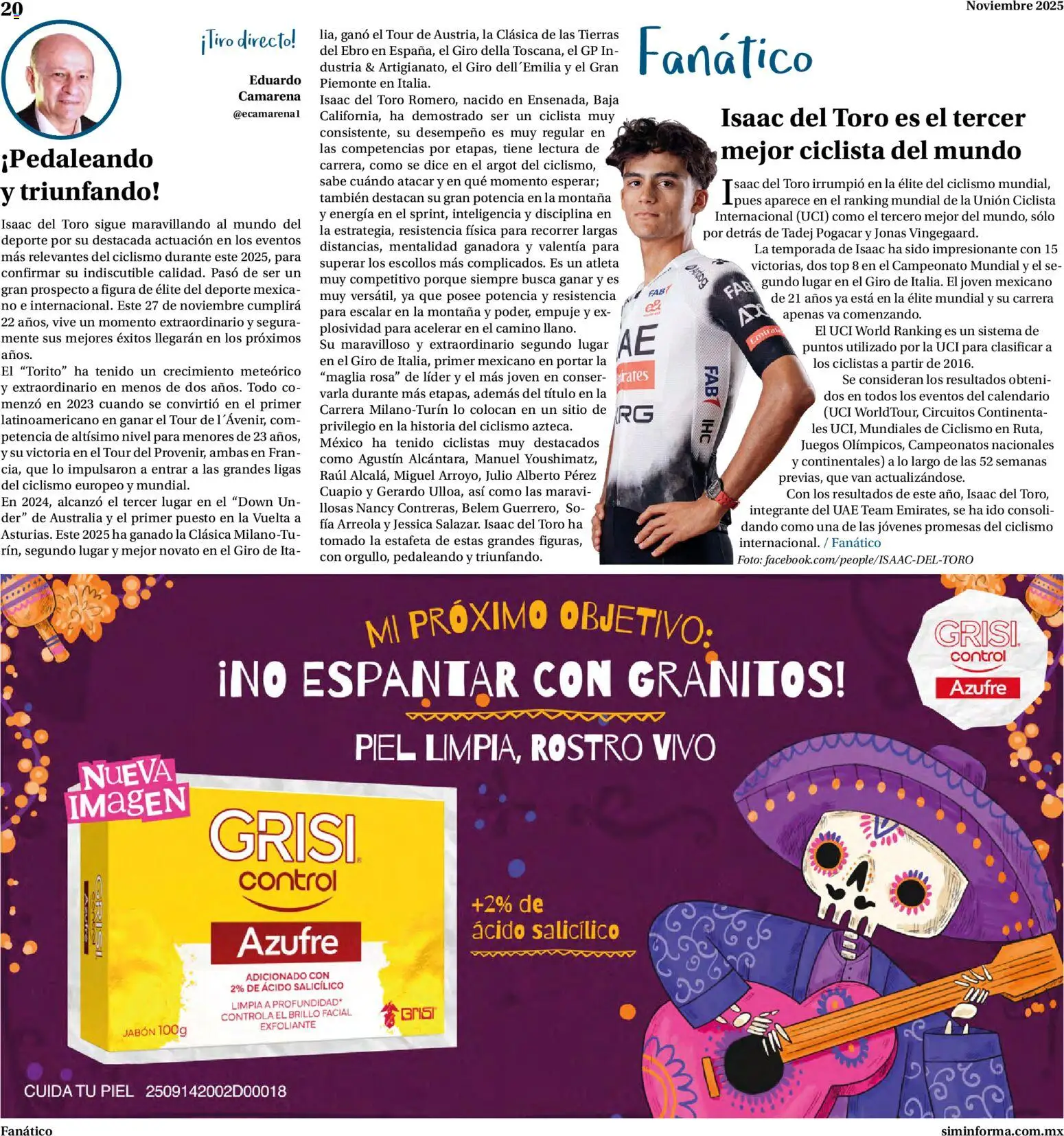 Nuevas ofertas de Farmacias Similares válidas en toda la República Mexicana desde el 01.11.2025. ¡Encuentra las mejores ofertas en Farmacias Similares catálogo! | Página: 20