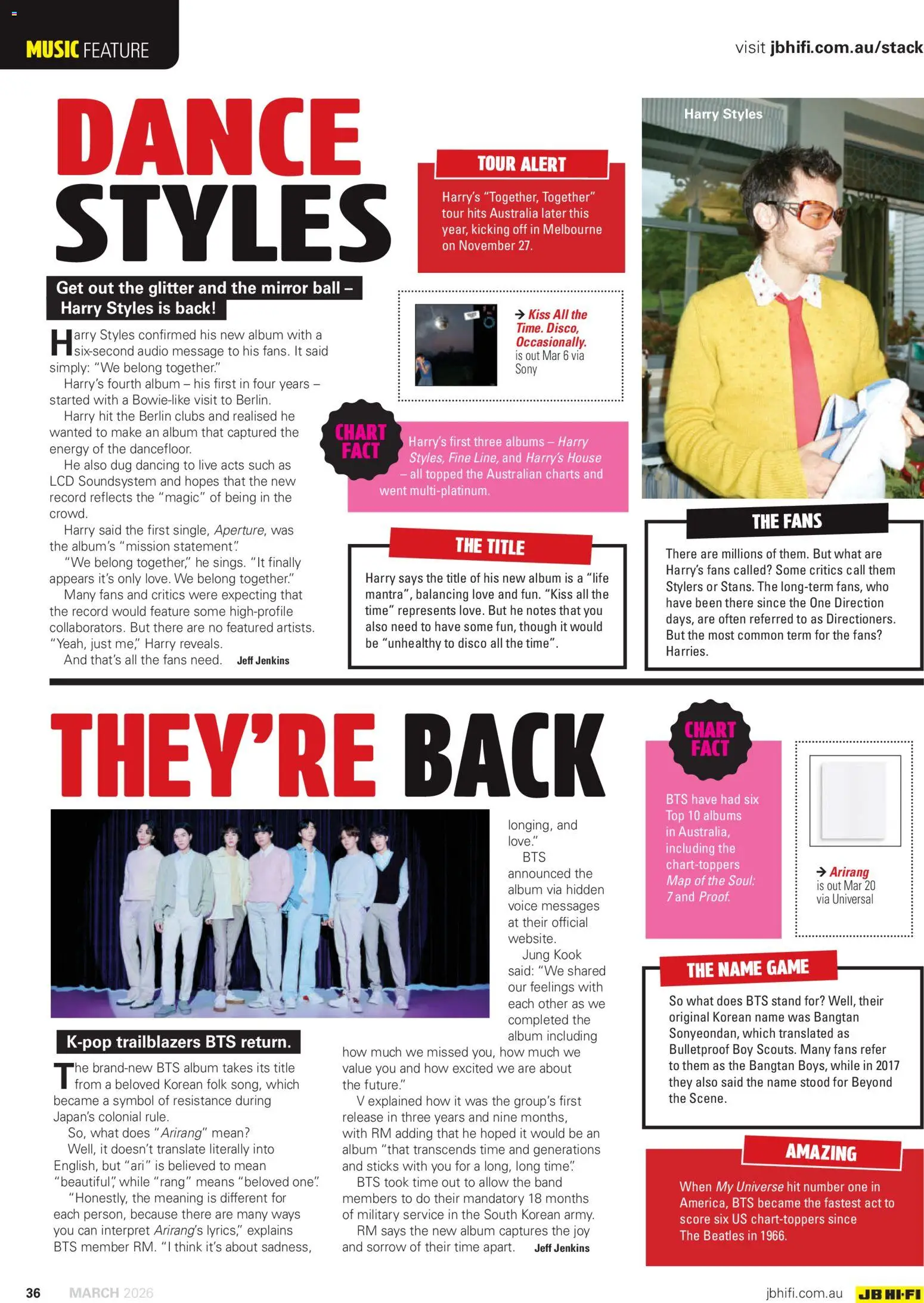 JB Hi-Fi catalogue - valid from 02.03.2026 | Page: 76 | Products: Mirror, Dance, Audio, Game