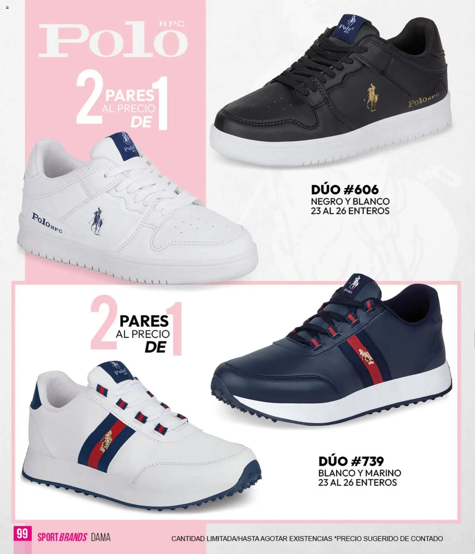 Nuevas ofertas de Cklass válidas en toda la República Mexicana desde el 05.03.2026. ¡Encuentra las mejores ofertas en Cklass catálogo Verano Sportbrands Dama! | Página: 100