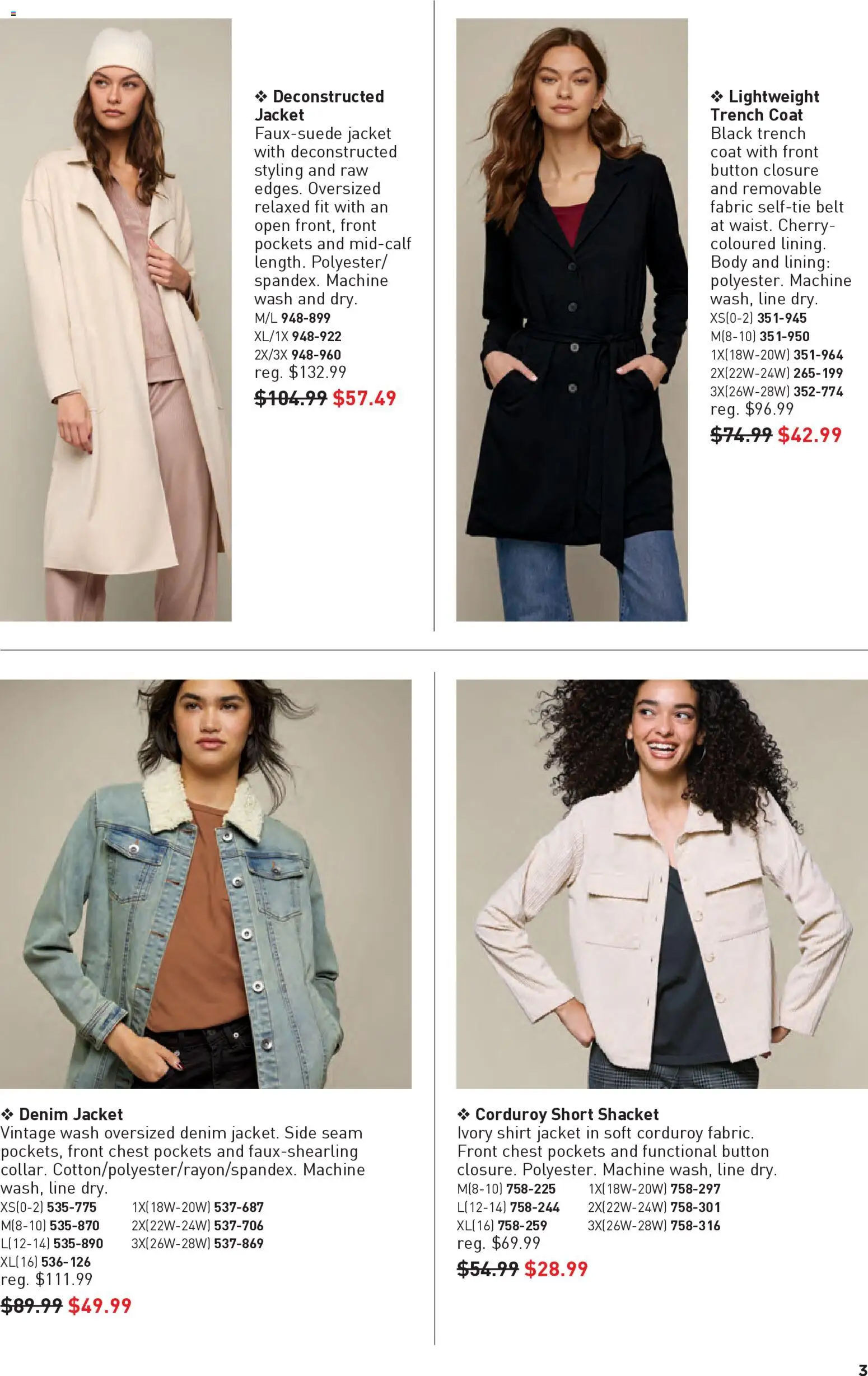 Avon flyer valid from 01.01.2026 | Page: 3 | Products: Belt, Shirt, Jacket, Coat