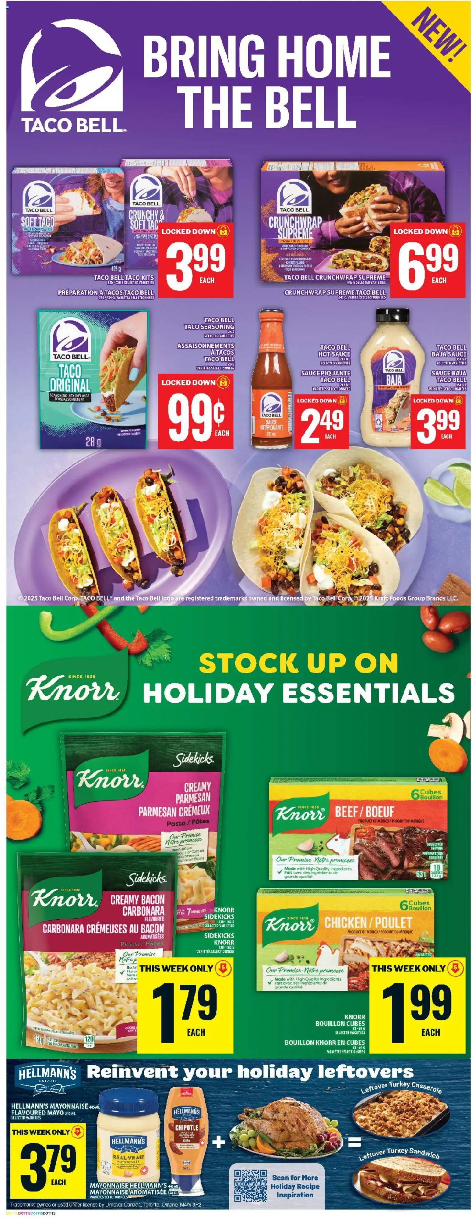 Food Basics flyer valid from 27.11.2025 | Page: 20 | Products: Beef, Pasta, Turkey, Chicken