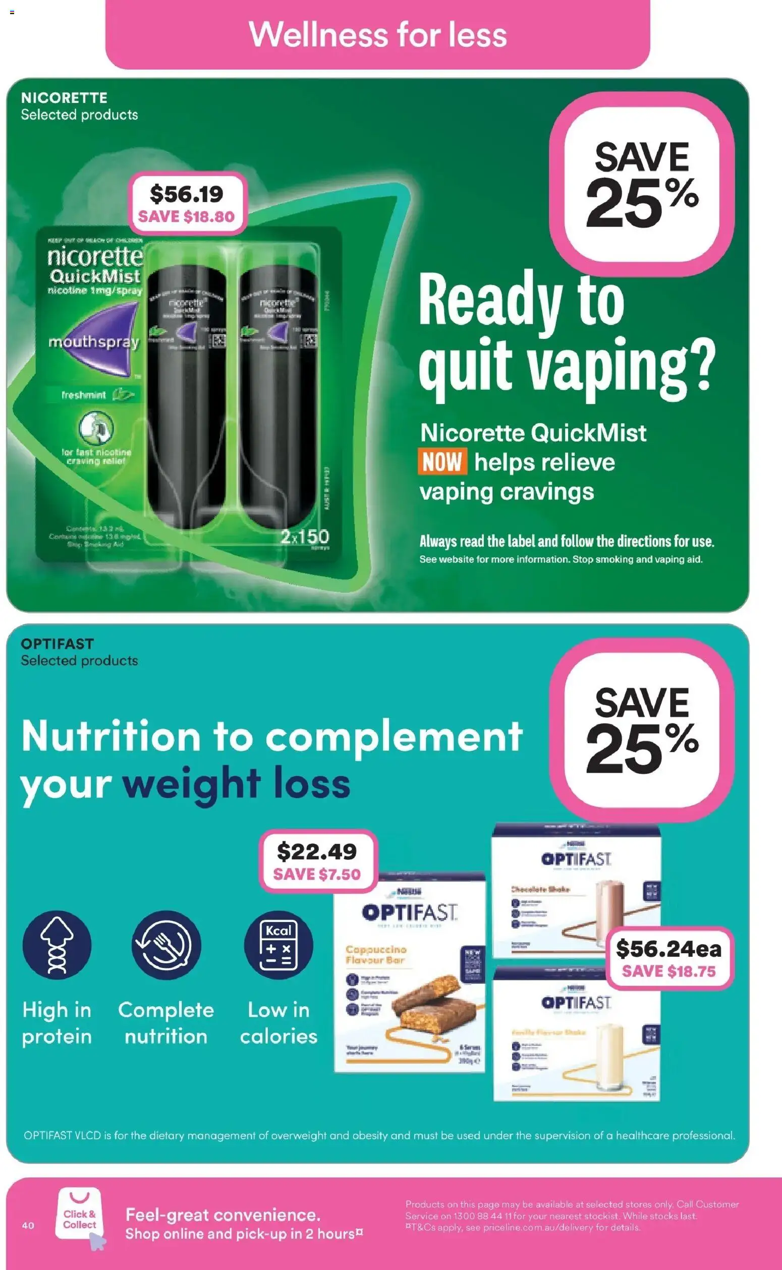 Priceline Pharmacy catalogue - valid from 11.12.2025 | Page: 40 | Products: Weight loss, Weight