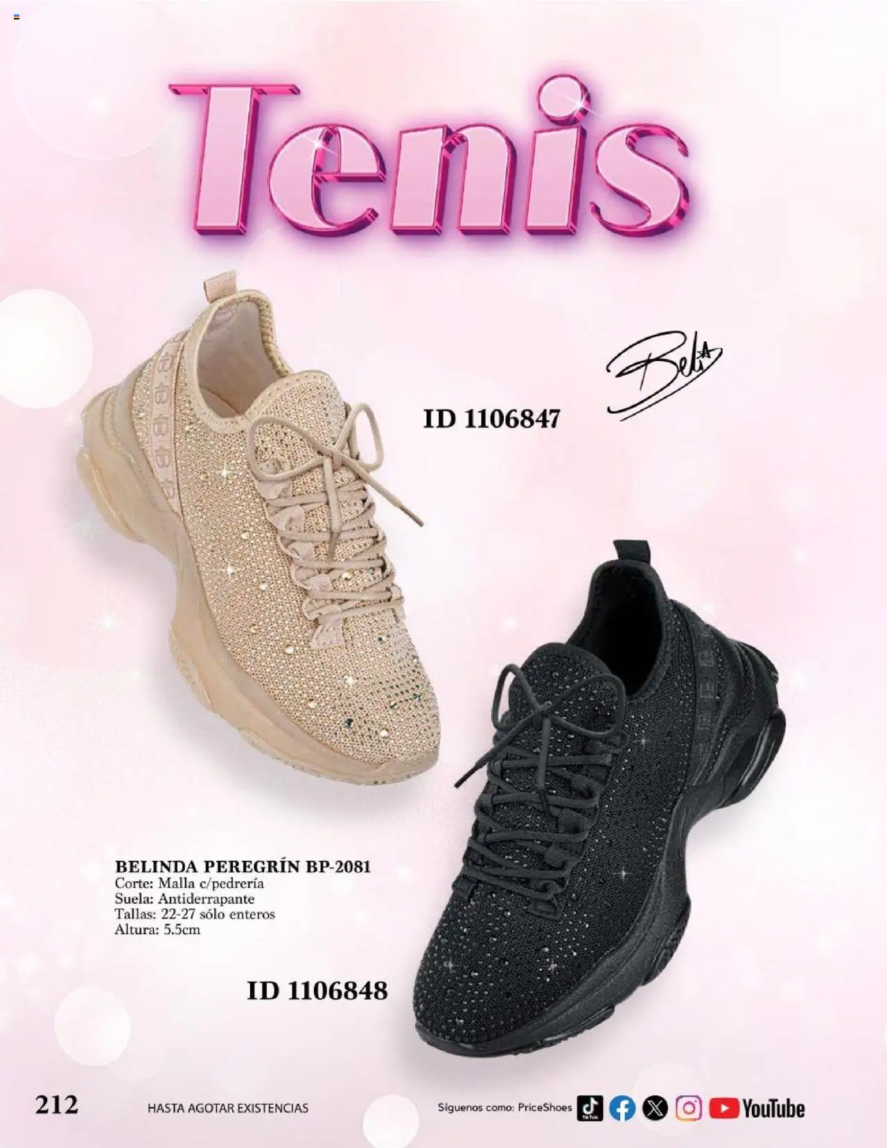 Nuevas ofertas de Price Shoes válidas en toda la República Mexicana desde el 05.08.2024. ¡Encuentra las mejores ofertas en Price Shoes catálogo Vestir Casual ! | Página: 212 | Productos: Tenis, Malla