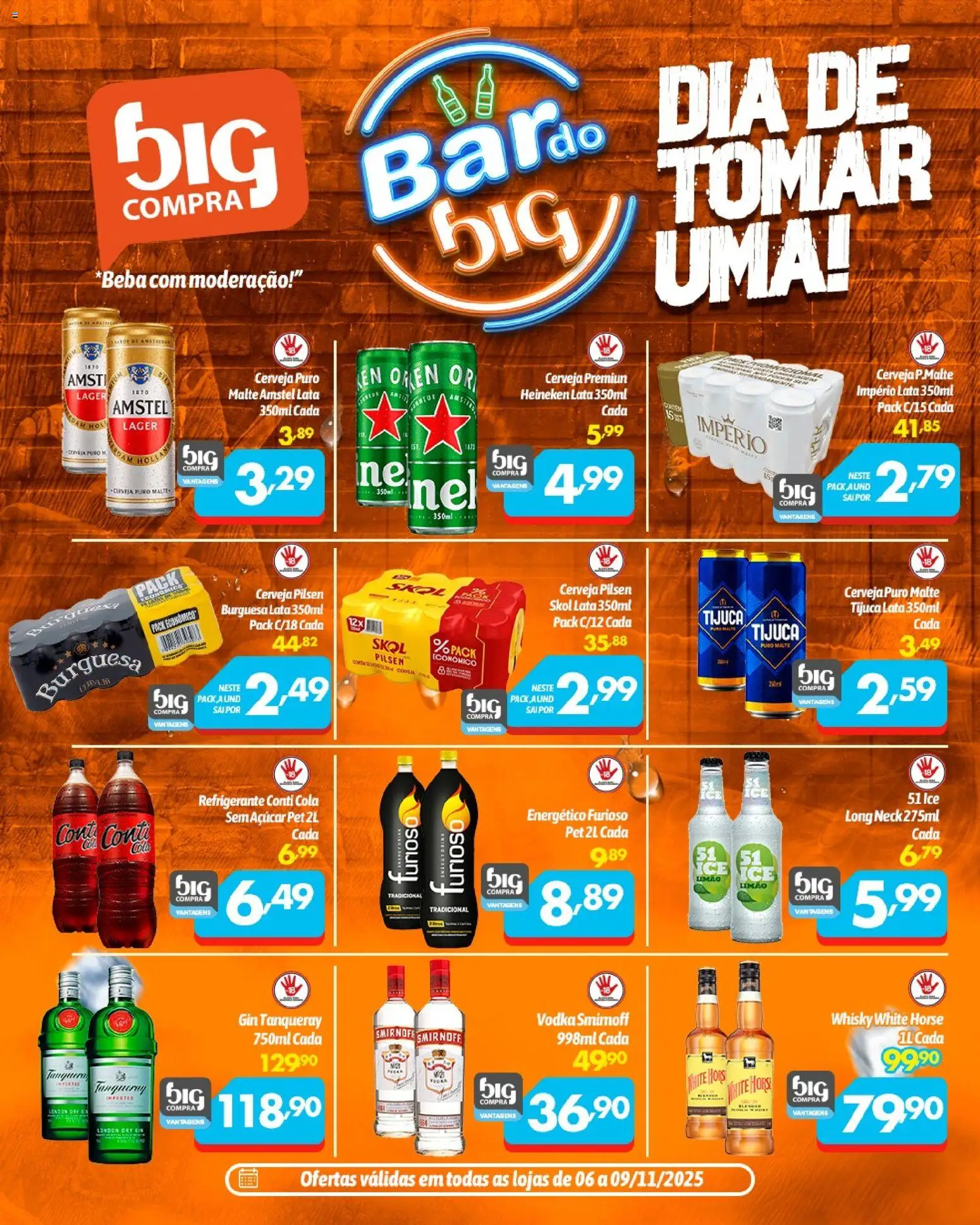 Big Compra Folheto - válido de 06.11.2025 | Página: 1 | Produtos: Cola, Gin, Vodka, Açúcar