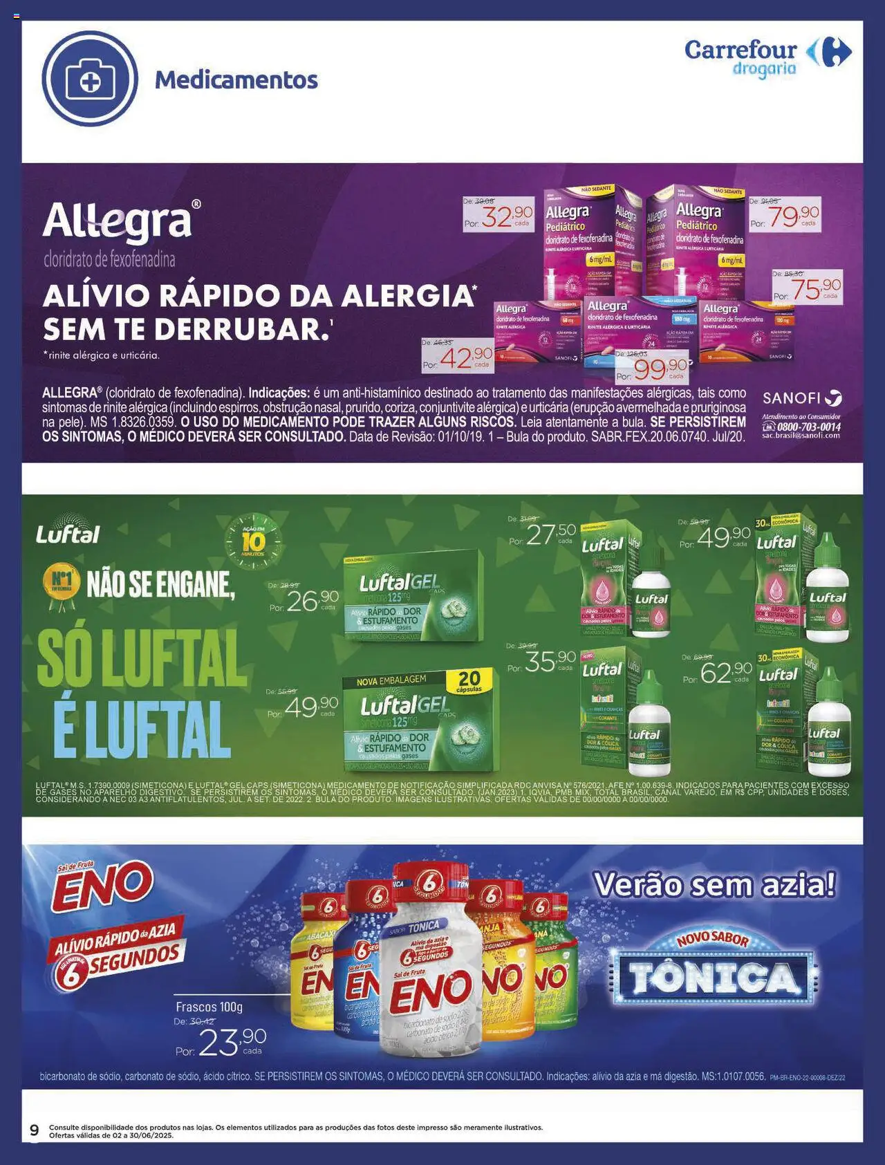 Carrefour Folheto - válido de 02.06.2025 | Página: 9 | Produtos: Sal de fruta, Sal