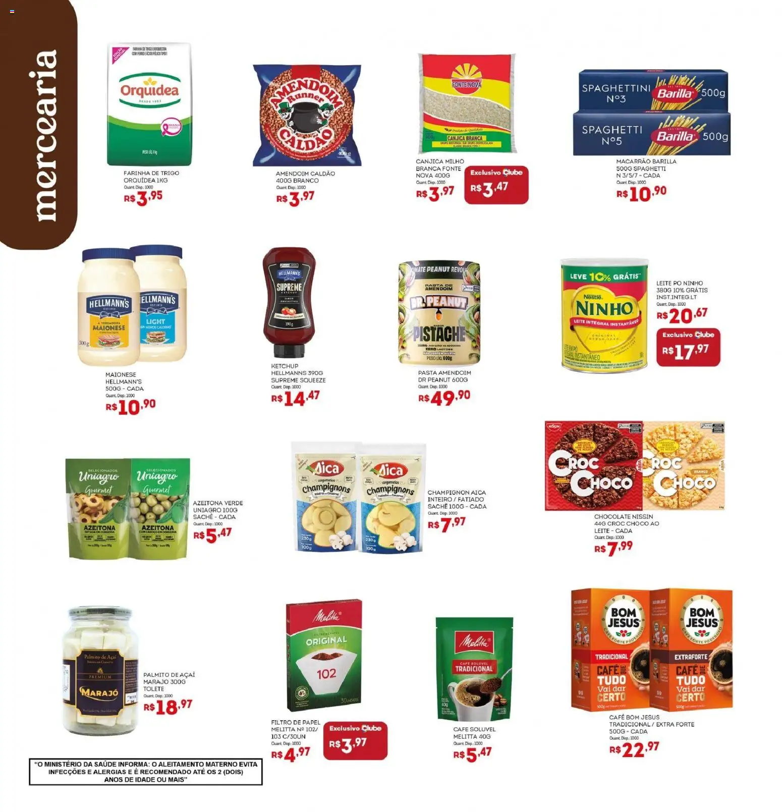 Bistek Supermercados Folheto - válido de 25.03.2026 | Página: 2 | Produtos: Farinha de trigo, Macarrão, Ketchup, Maionese
