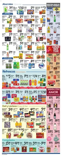Preview of El Super weekly ads valid from 11.02.2026 | Page: 2 | Products: Corn, Eggs, Rice, Pepper