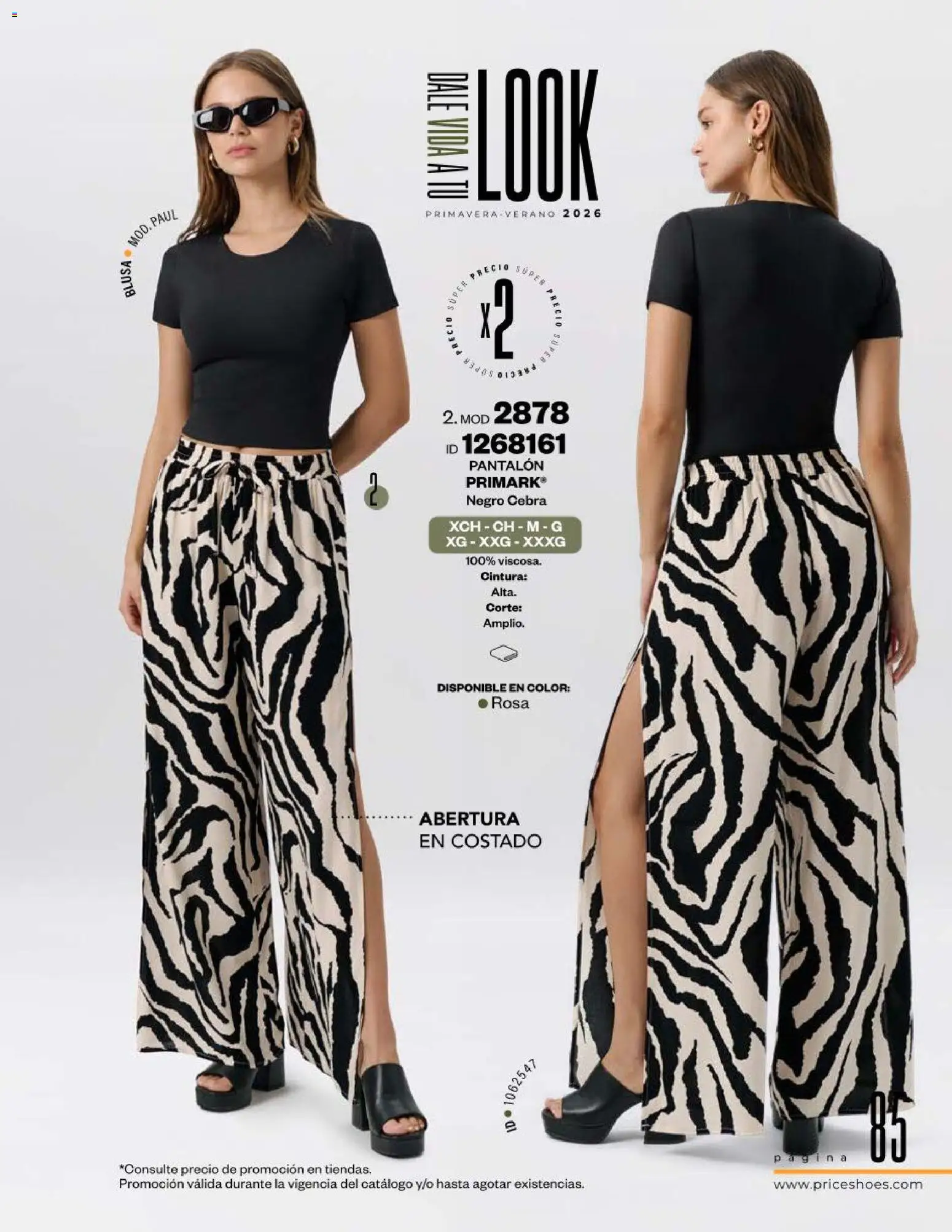 Nuevas ofertas de Price Shoes válidas en toda la República Mexicana desde el 13.02.2026. ¡Encuentra las mejores ofertas en Price Shoes catálogo Playa! | Página: 85