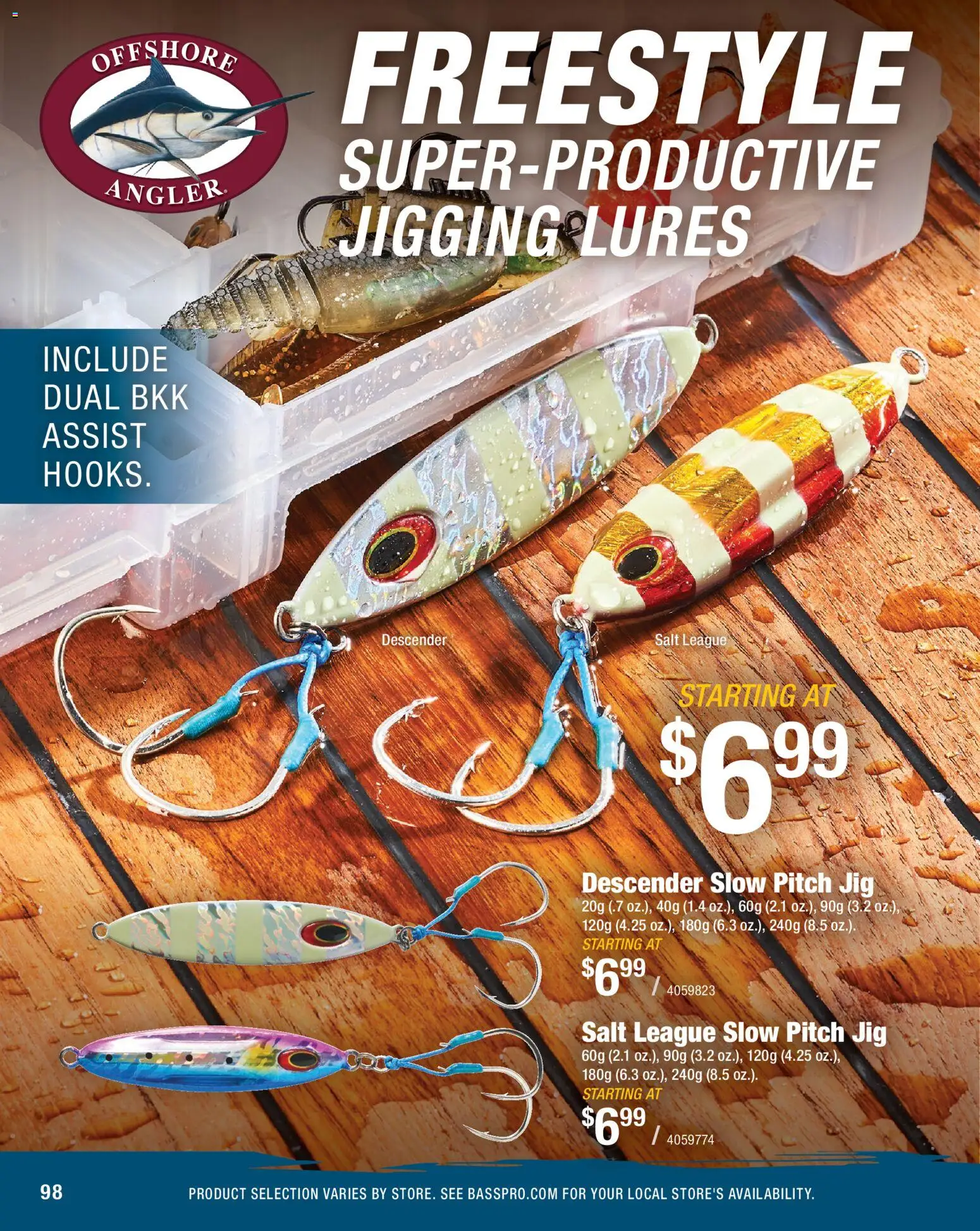 Cabela's Saltwater Specialist 26 - valid from 15.12.2025 | Page: 98 | Products: Salt