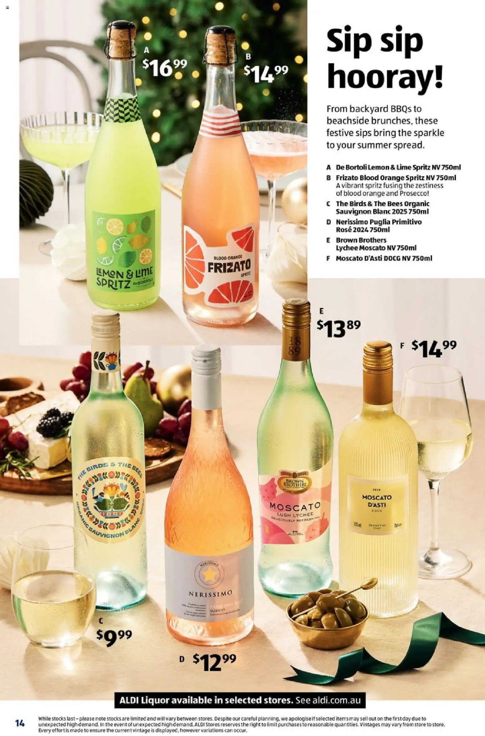 Aldi catalogue - valid from 24.12.2025 | Page: 14 | Products: Beer, Lemon, Lime