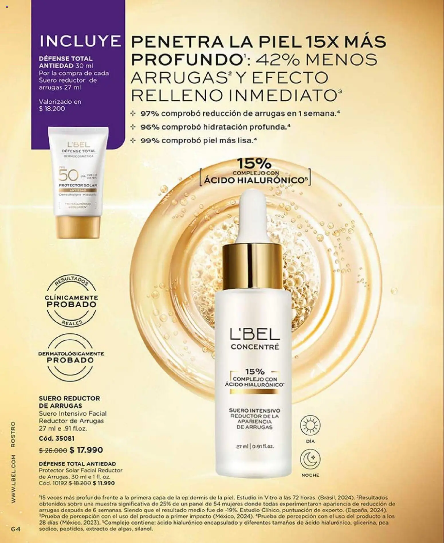 Catálogo L'Bel Campaña 3 │ válido desde el 01.02.2026 | Página: 63 | Productos: Protector solar, Sobre