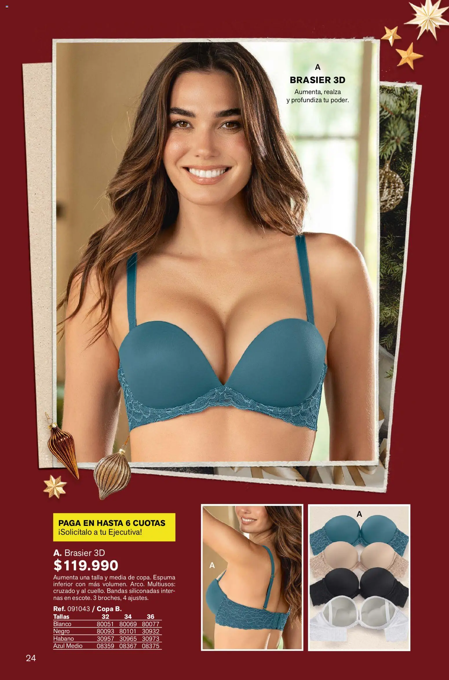 Leonisa revista - valida desde el 13.11.2025 | Página: 24 | Productos: Espuma, Brasier