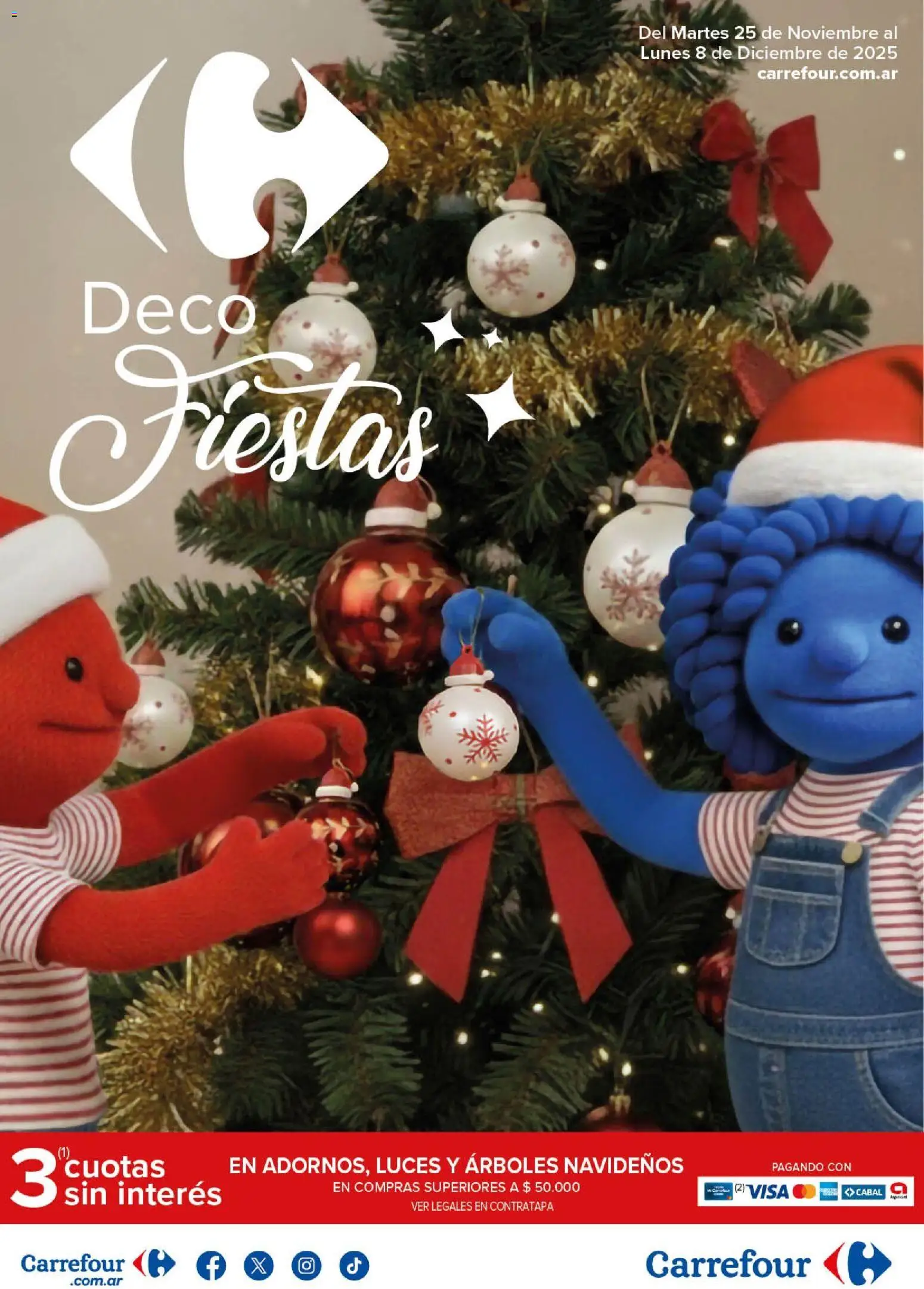 Carrefour - Deco Fiestas │ válido desde el 25.11.2025 | Página: 1