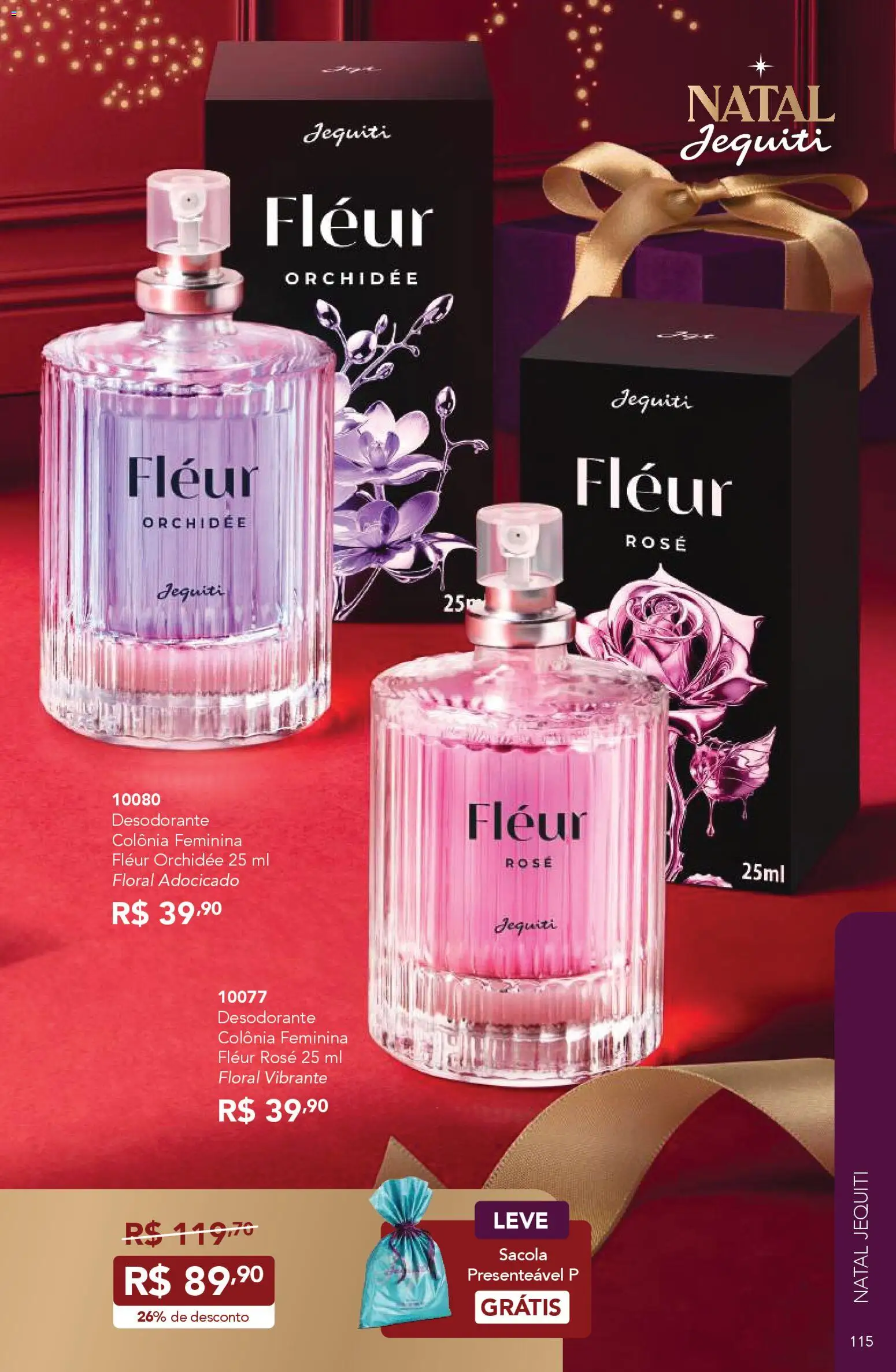 Jequiti Folheto - válido de 24.10.2025 | Página: 115 | Produtos: Desodorante