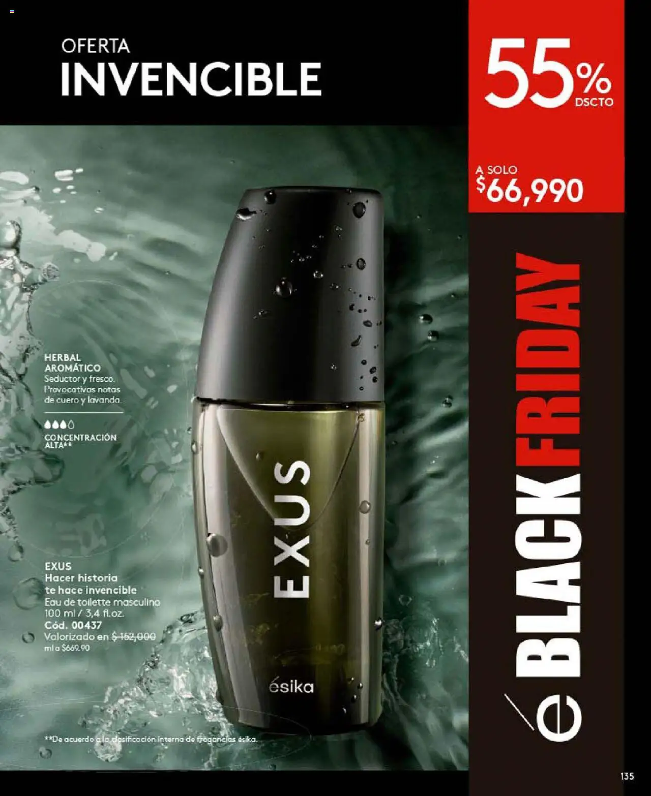 Ésika revista - valida desde el 24.09.2025 | Página: 135 | Productos: Té, Eau de toilette