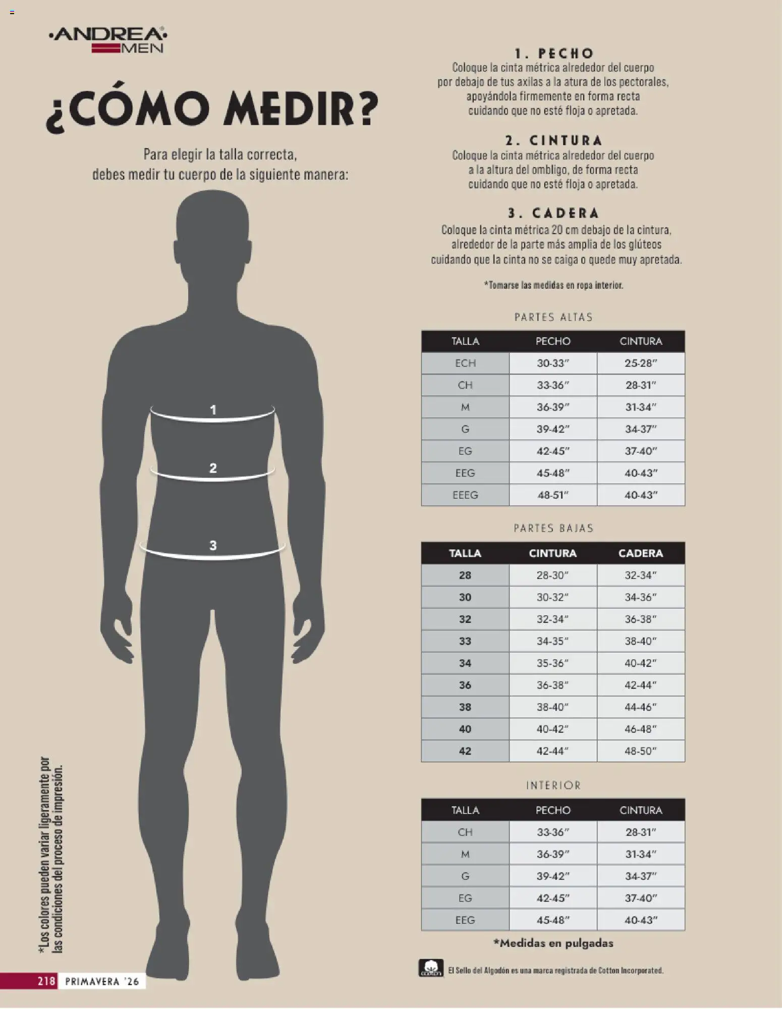 Nuevas ofertas de Andrea válidas en toda la República Mexicana desde el 25.01.2026. ¡Encuentra las mejores ofertas en Andrea catálogo Vestir Caballero ! | Página: 60