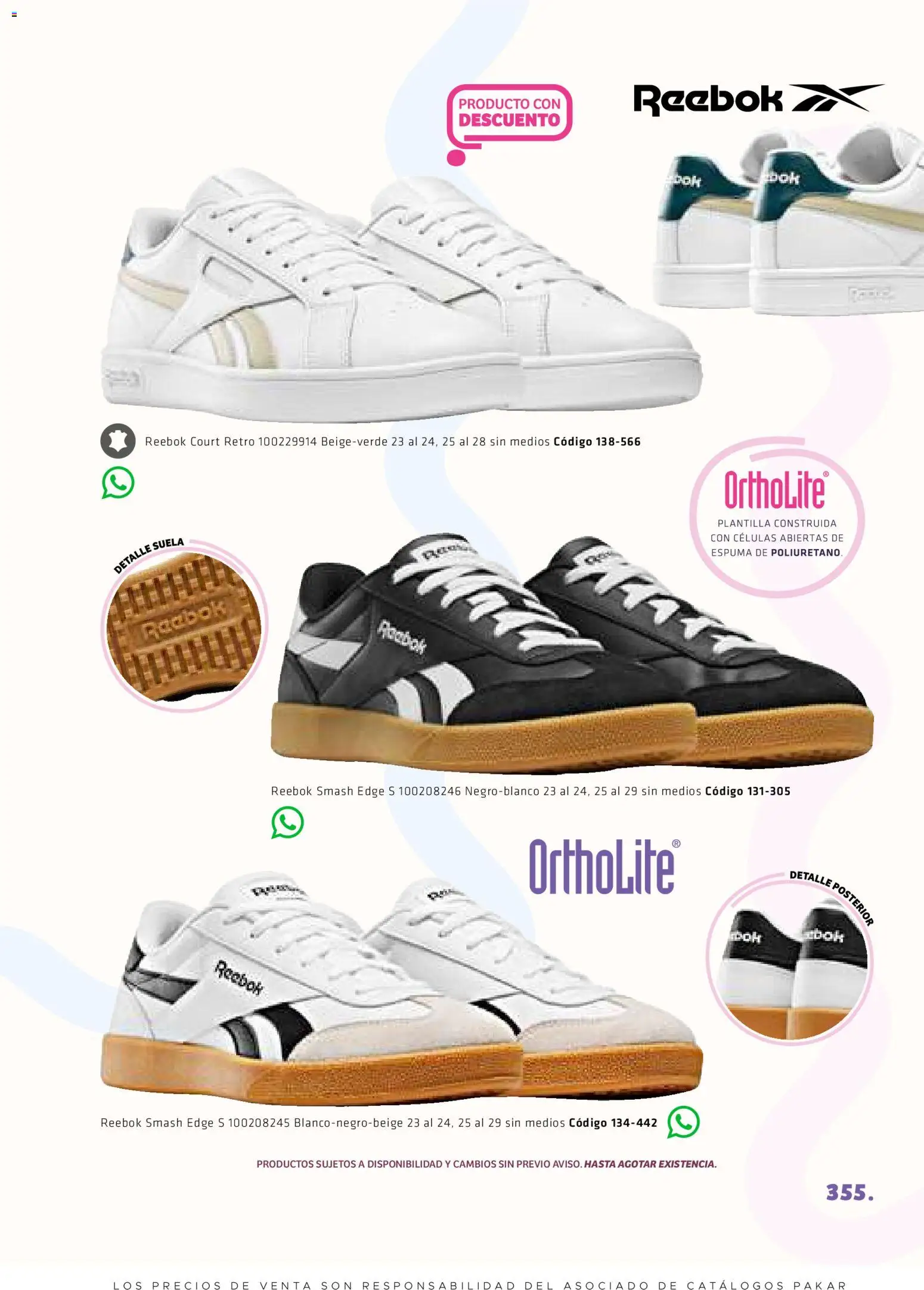 Nuevas ofertas de SC Pakar válidas en toda la República Mexicana desde el 27.02.2026. ¡Encuentra las mejores ofertas en SC Pakar catálogo Premium Women! | Página: 355 | Productos: Espuma