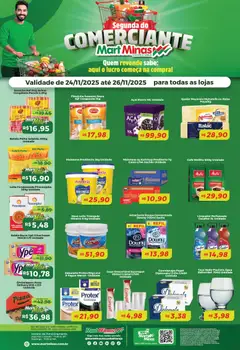 Mart Minas - Ofertas Segunda do Comerciante - Pré-Visualização do folheto da loja Mart Minas, válido de 24.11.2025