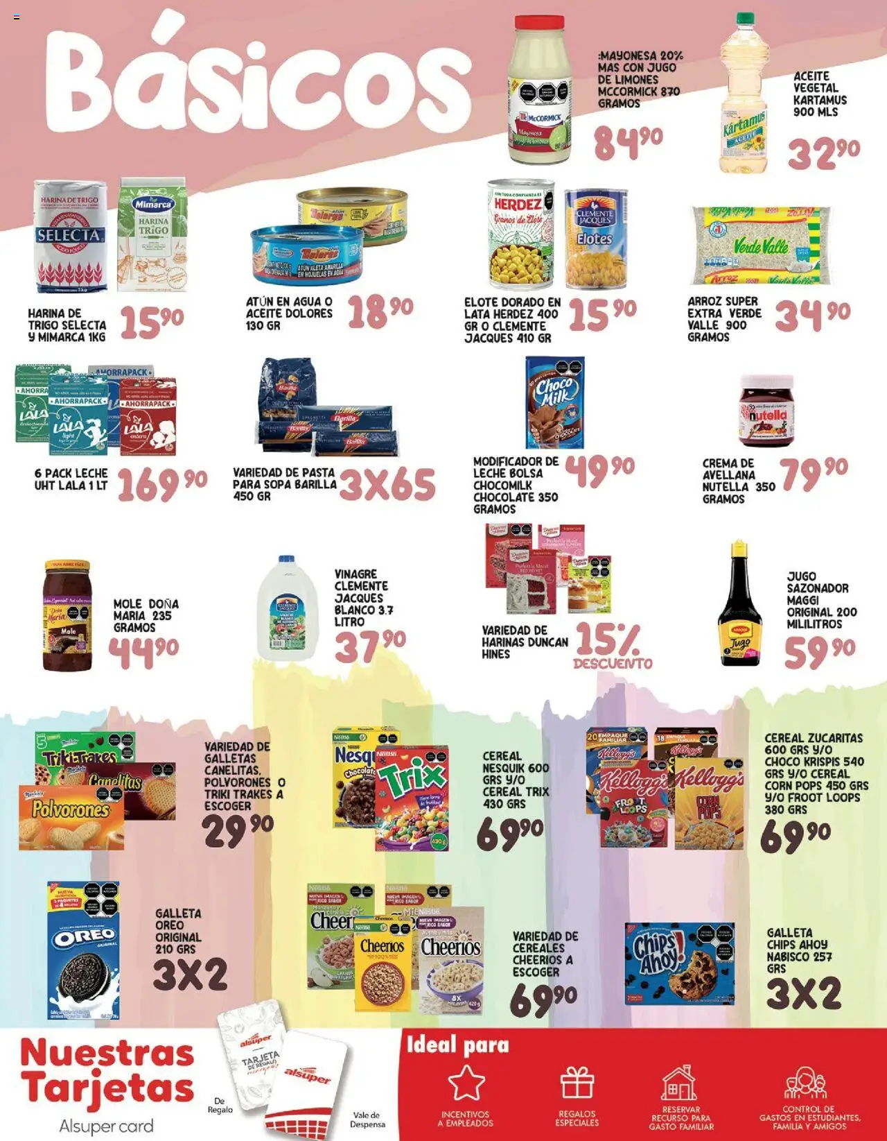 Nuevas ofertas de Alsuper válidas en toda la República Mexicana desde el 08.08.2025. ¡Encuentra las mejores ofertas en Alsuper - Folleto - Zacatecas! | Página: 6 | Productos: Mayonesa, Jugo, Arroz, Galletas
