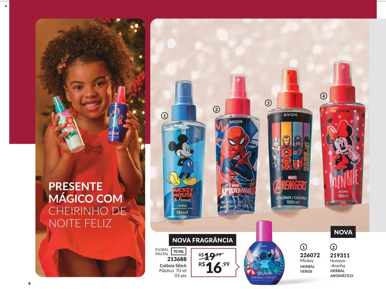 Avon Folheto - válido de 29.10.2025 | Página: 8 | Produtos: Fragrância