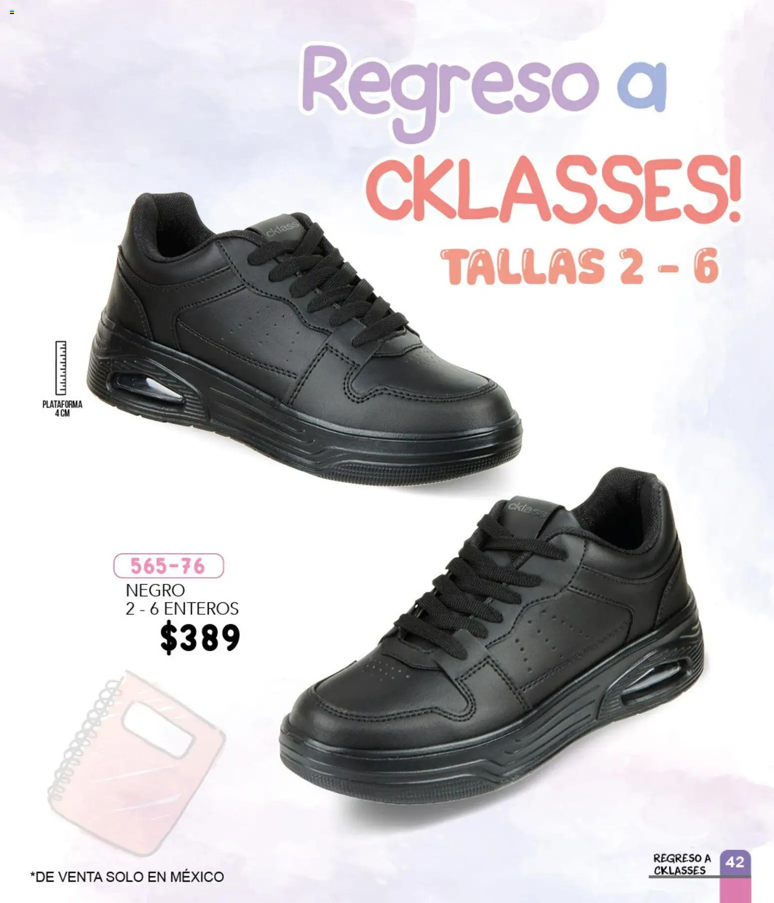 Nuevas ofertas de Cklass válidas en toda la República Mexicana desde el 15.12.2025. ¡Encuentra las mejores ofertas en Cklass catálogo Especial Regreso a Clases! | Página: 43