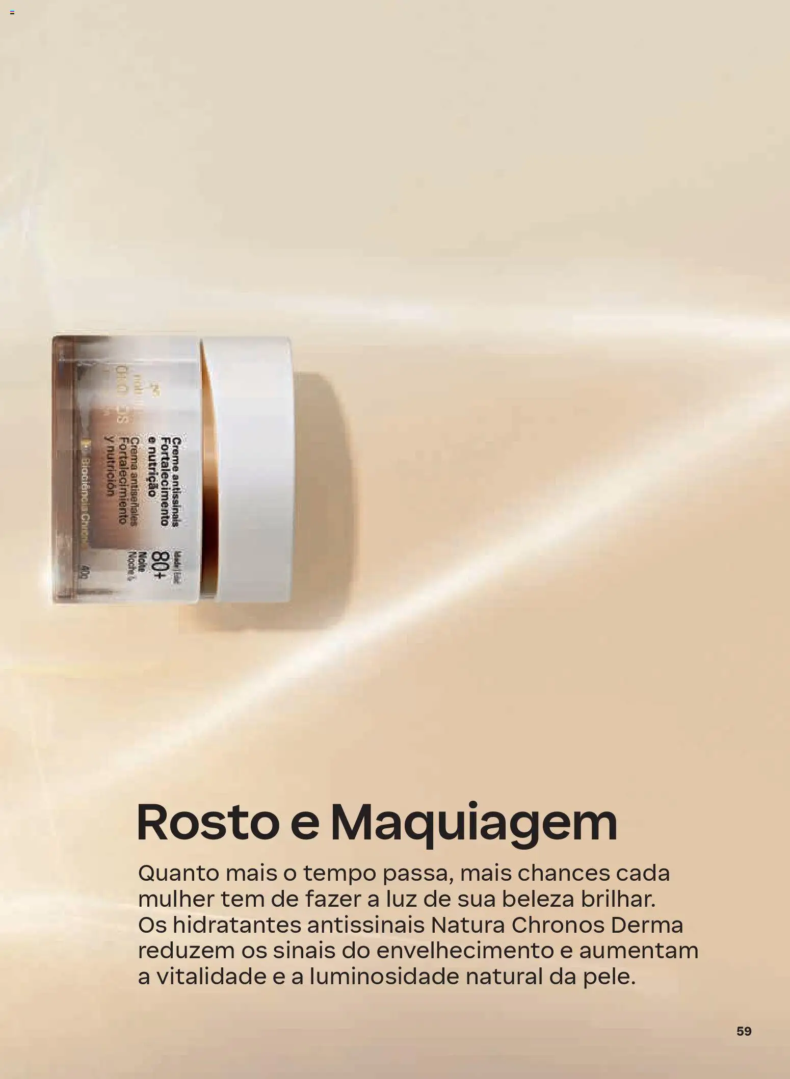Natura Folheto - válido de 04.02.2026 | Página: 59 | Produtos: Maquiagem, Creme