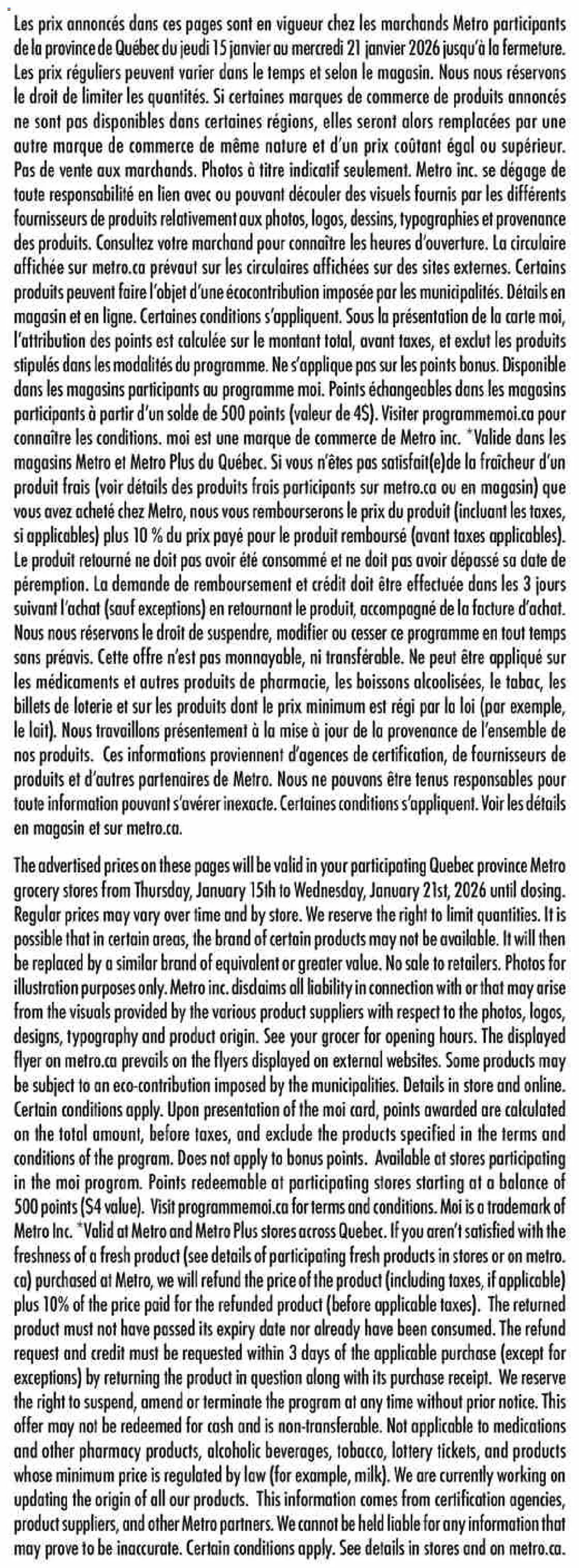 Metro flyer valid from 15.01.2026 | Page: 18